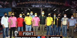 เสี่ยหมู ตรวจเวทีมวยฝนจางชลบุรี เพื่อเตรียมจัดการแข่งขัน ศึกจ้าวมวยไทย