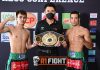 วันชนะ – อานนท์ ชั่งน้ำหนักผ่านฉลุย พร้อมชิงแชมป์ ABF รุ่นซูเปอร์เฟเธอร์เวท 130 ปอนด์เป็นคู่เอกศึก CPF